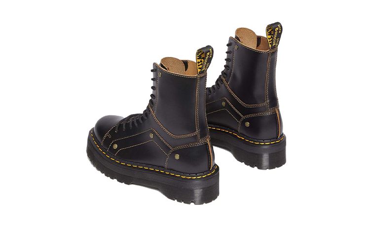 (WMNS) Dr. Martens Jadon Decon Smooth Platform Leather Boot 'Black' 31211001 sold by KicksCrew product image thumbnail 3