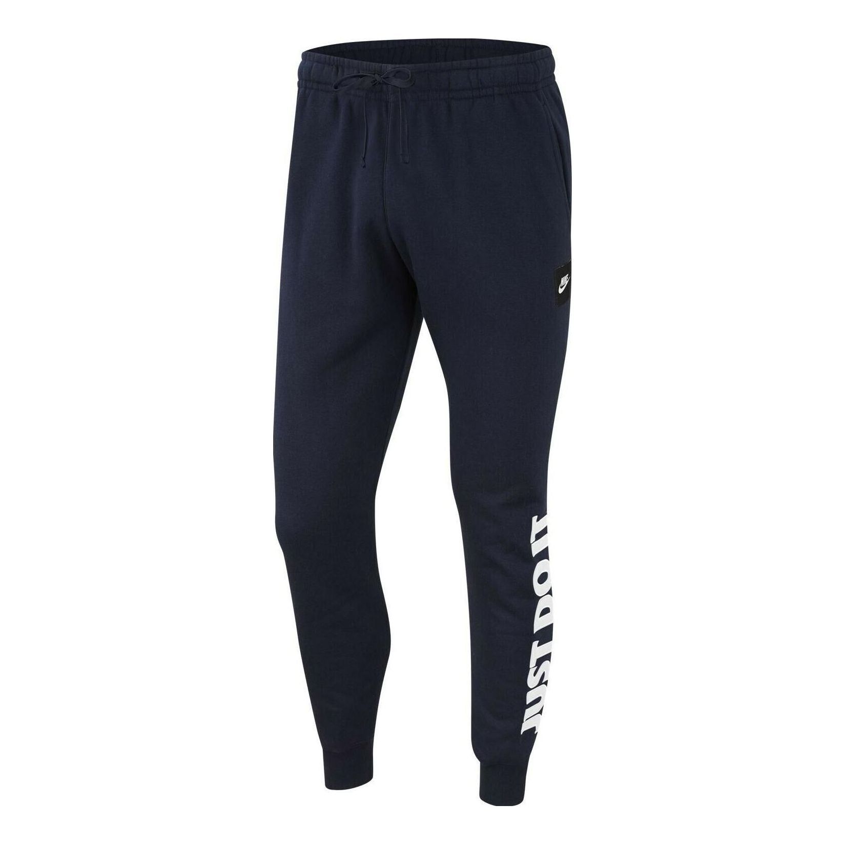 Nike Sportswear Just Do It Fleece Sweatpants 'Navy' BV5114-451 sold by KicksCrew
