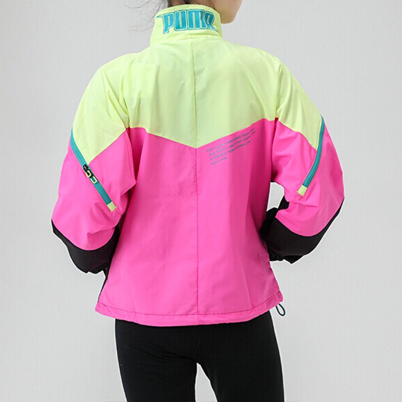 (WMNS) Puma x First Mile Xtreme Training Jacket 'Pink' 519567-02 sold by KicksCrew product image thumbnail 4