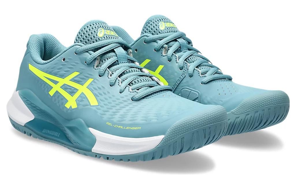 (WMNS) ASICS Gel Challenger 14 'Gris Blue Safety Yellow' 1042A231-400 sold by KicksCrew product image thumbnail 3