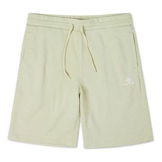 Converse GO TO Embroidered Star Chevron Standard-Fit Fleece Shorts 'Green' 10019926-A16 sold by KicksCrew