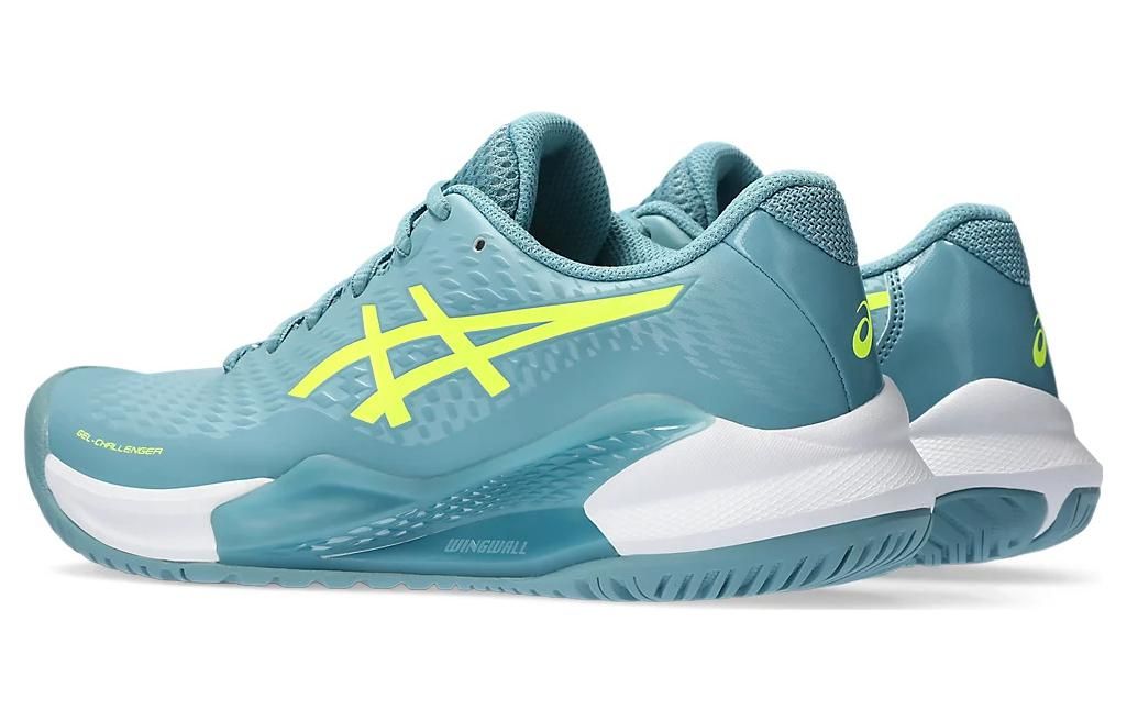 (WMNS) ASICS Gel Challenger 14 'Gris Blue Safety Yellow' 1042A231-400 sold by KicksCrew product image thumbnail 4