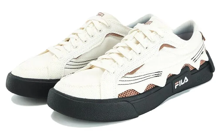 (WMNS) FILA FUSION Pop Skate Shoes 'White Black' T12W332103FWB sold by KicksCrew product image thumbnail 3