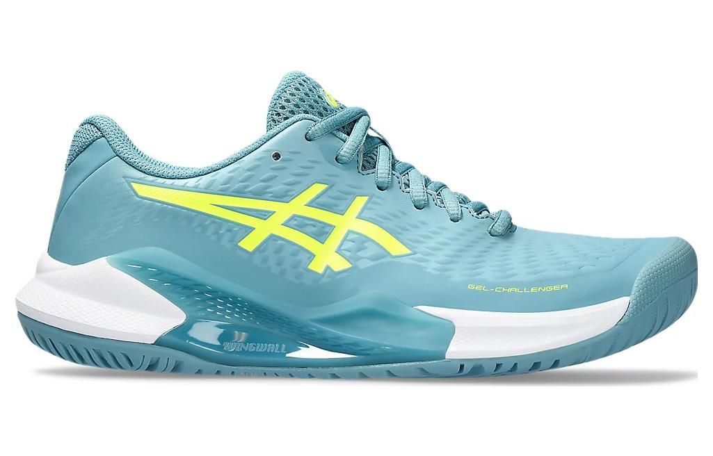 (WMNS) ASICS Gel Challenger 14 'Gris Blue Safety Yellow' 1042A231-400 sold by KicksCrew product image thumbnail 2
