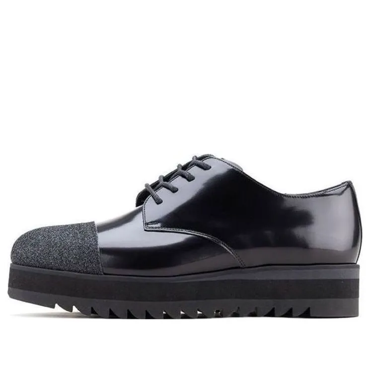 (WMNS) Onitsuka Tiger The Onitsuka Derby Shoes 'Black' 1182A494-006 sold by KicksCrew