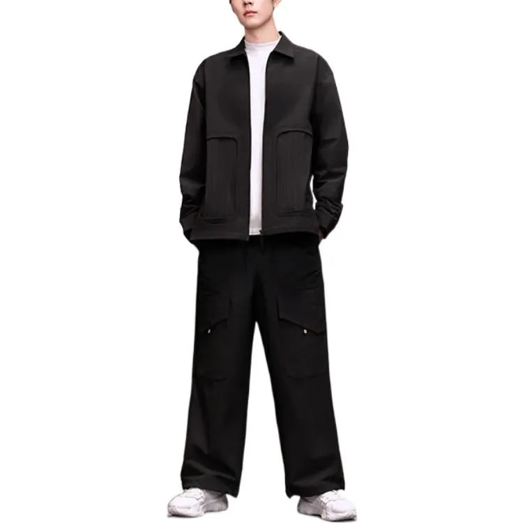 Li-Ning x Jackie Chan Kung Fu Jacket 'Black' AFDT109-3 sold by KicksCrew product image thumbnail 3