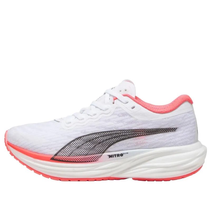(WMNS) PUMA Deviate NITRO 2 'White Fire Orchid' 376855-19 sold by KicksCrew