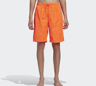 adidas Y-3 Small Logo Swim Shorts 'Solar Orange' FN5717 sold by KicksCrew