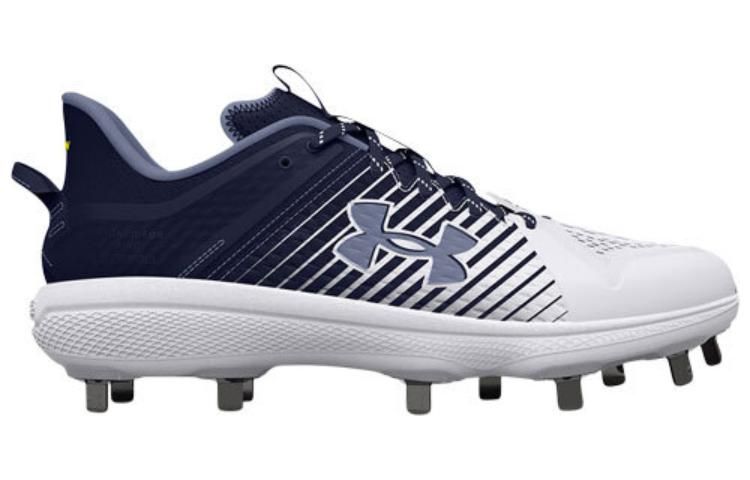 Under Armour Yard Low MT Baseball Cleats 'White Black' 3025592-401 sold by KicksCrew product image thumbnail 2