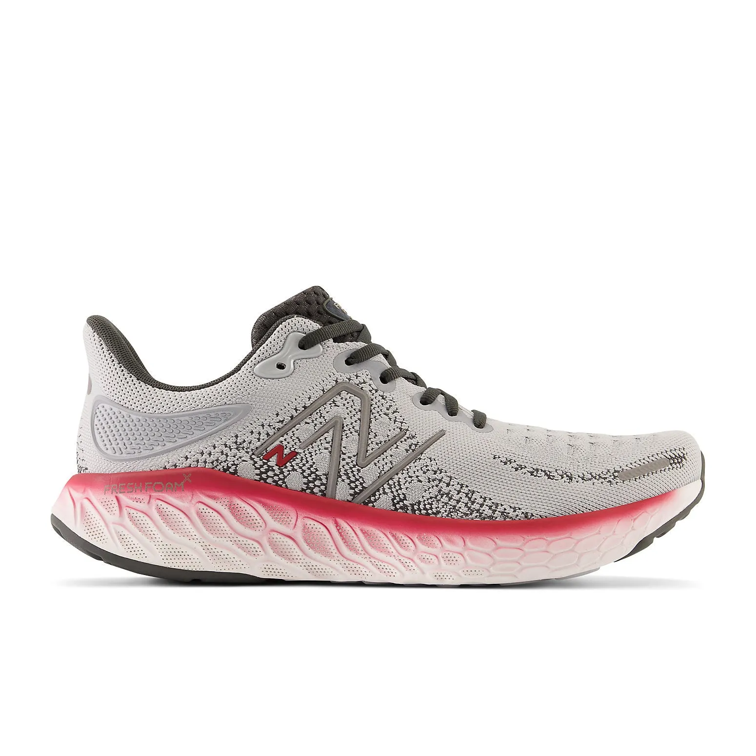 New Balance Fresh Foam X 1080 Sneakers 'Grey Black Red' M1080W12 sold by KicksCrew product image thumbnail 2