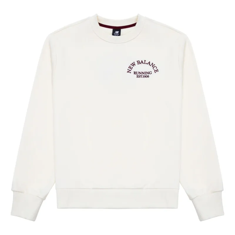 New Balance Casual Sport Sweatshirt 'White' AMT31311-CIC sold by KicksCrew