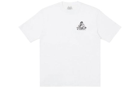 Palace Tri-Heads FW21 T-Shirt 'White' P21TS149 sold by KicksCrew