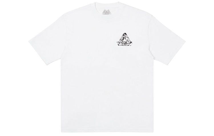 Palace Tri-Heads FW21 T-Shirt 'White' P21TS149 sold by KicksCrew product image thumbnail 2