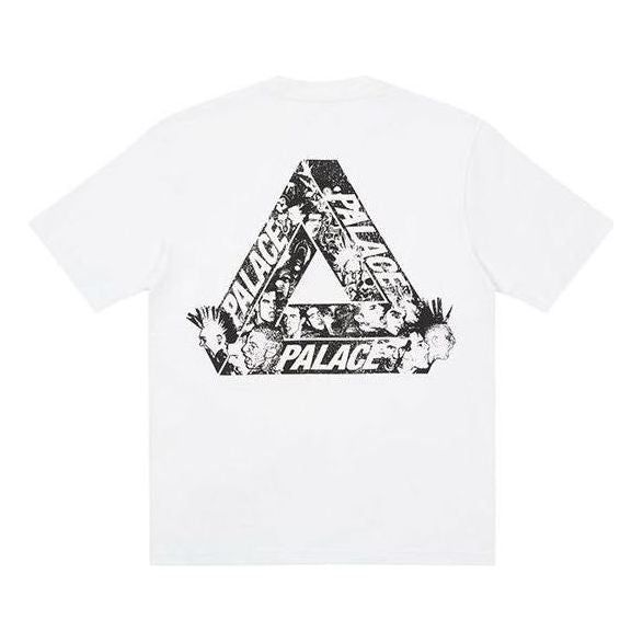 Palace Tri-Heads FW21 T-Shirt 'White' P21TS149 sold by KicksCrew