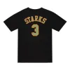 Mitchell & Ness x Nba New York Knicks Script T-shirt 'John Starks 3' BNN3DP22083-NYKBLCKJSR sold by KicksCrew