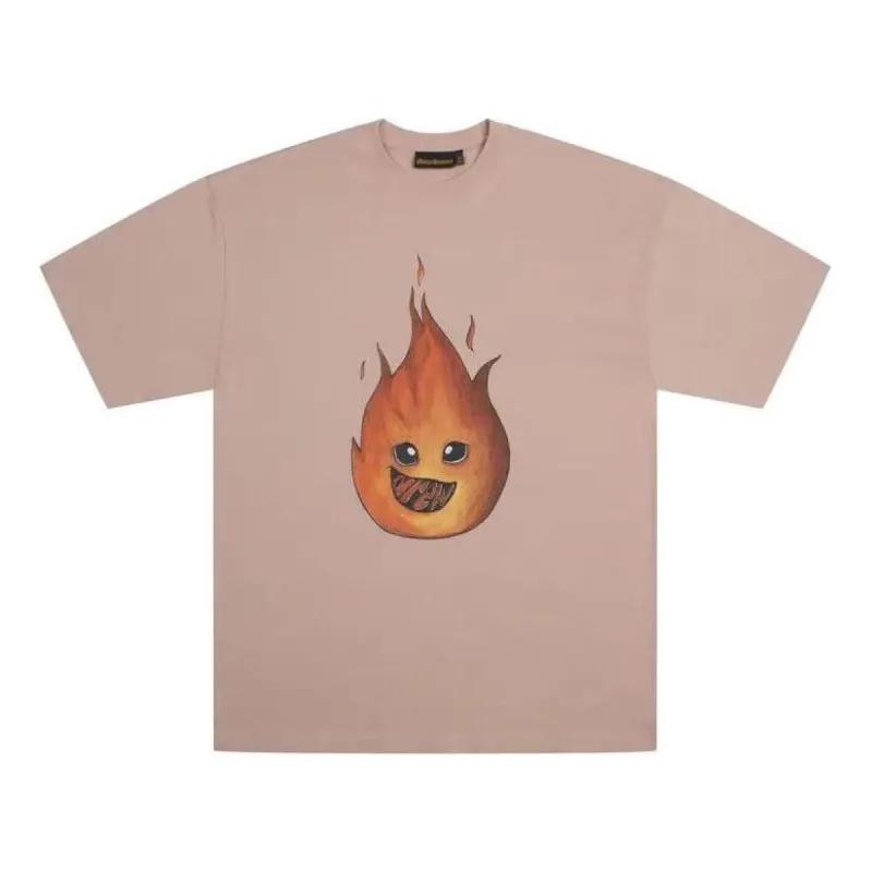Drew House Drew Flame T-shirt 'Dusty Rose' DW-FW22-1223-14 sold by KicksCrew