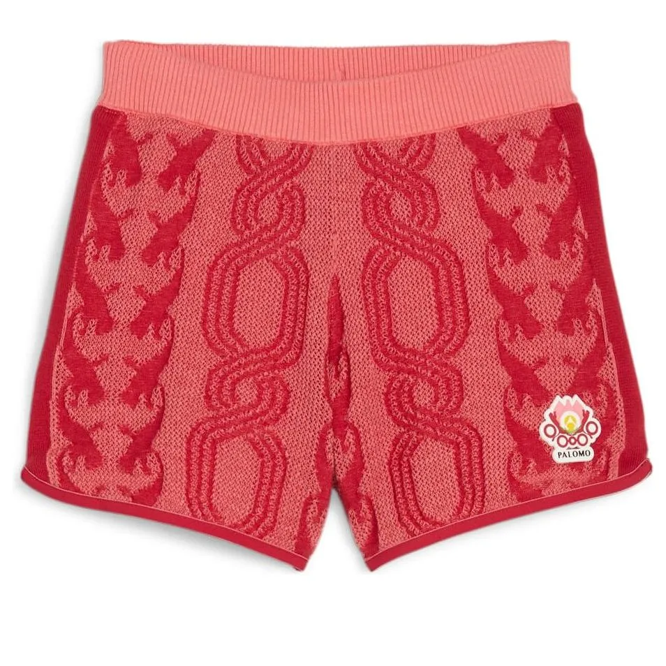 PUMA x Palomo T7 Shorts 'Passionfruit' 625561-26 sold by KicksCrew