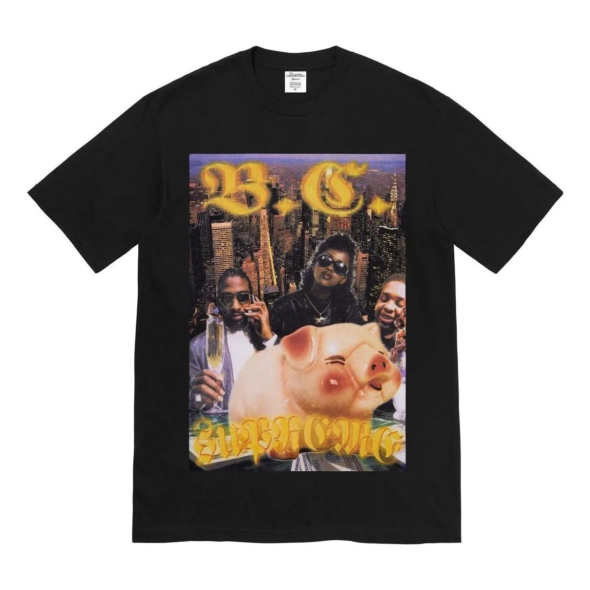 Supreme x Bernadette Corporation Money T-Shirt 'Black Gold' SUP-SS23-223 sold by KicksCrew