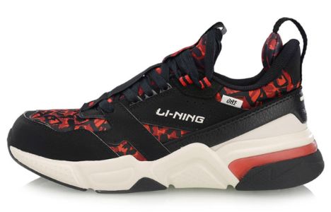 (WMNS) Li-Ning 001 Classic 'Black Red' AGCP024-2 sold by KicksCrew