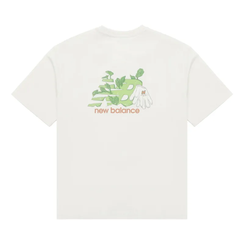 New Balance Graphic Logo Casual Tee 'White' AMT31330-CIC sold by KicksCrew