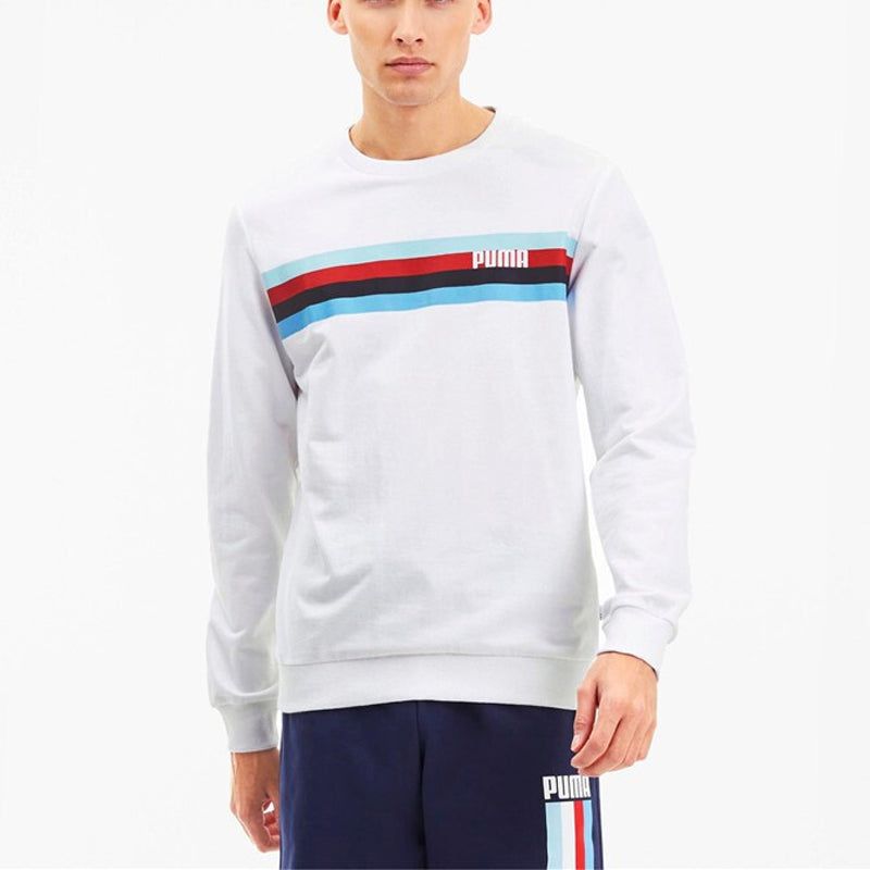 Puma Regular Crewneck Sweaters 'White' 585056-02 sold by KicksCrew product image thumbnail 4