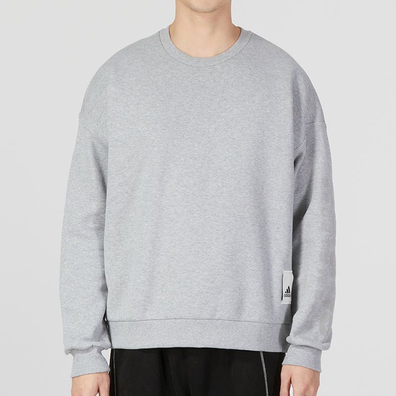 Adidas M Caps Sweatshirt 'Grey' IA9365 sold by KicksCrew product image thumbnail 3