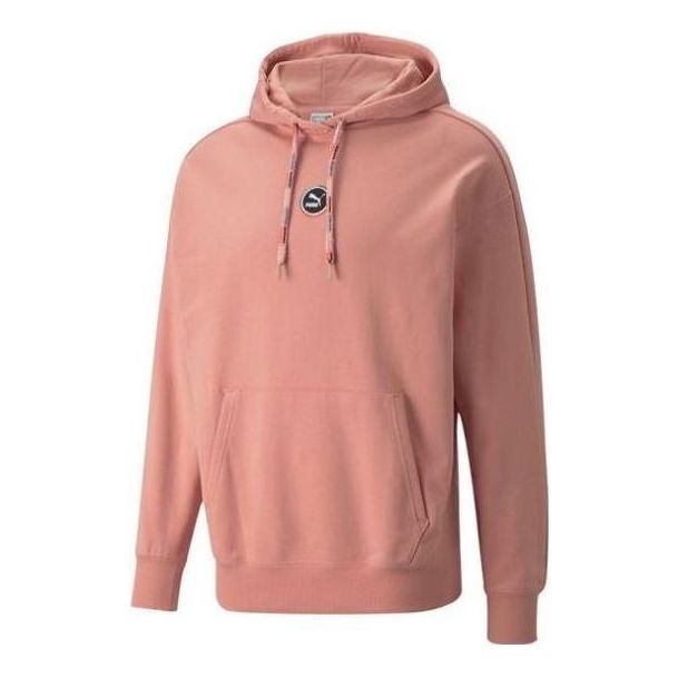 Puma Circle Logo Hoodie 'Pink' 535374-24 sold by KicksCrew