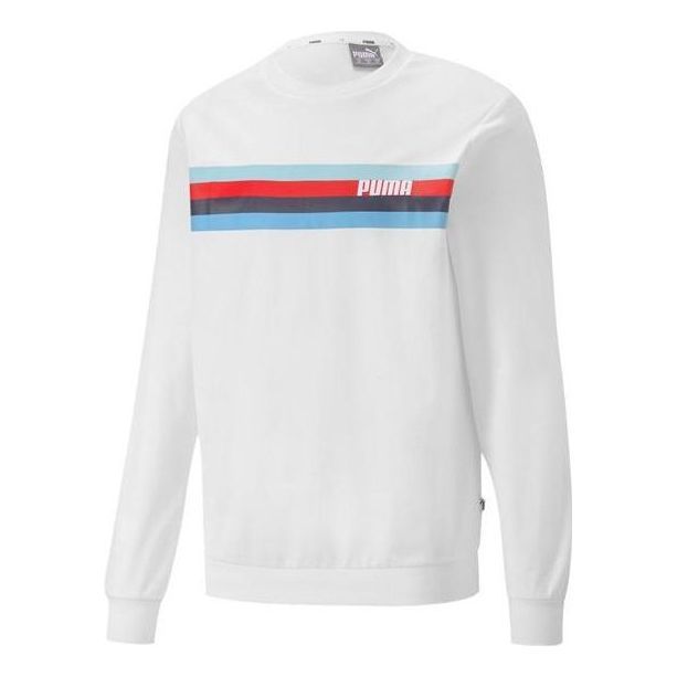 Puma Regular Crewneck Sweaters 'White' 585056-02 sold by KicksCrew