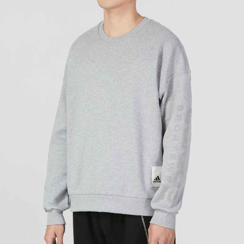 Adidas M Caps Sweatshirt 'Grey' IA9365 sold by KicksCrew product image thumbnail 5