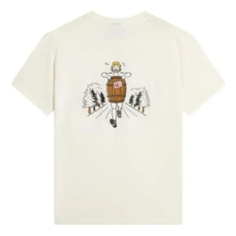 New Balance Lifestyle Graphic Print Tee 'White' AMT22394-IV sold by KicksCrew