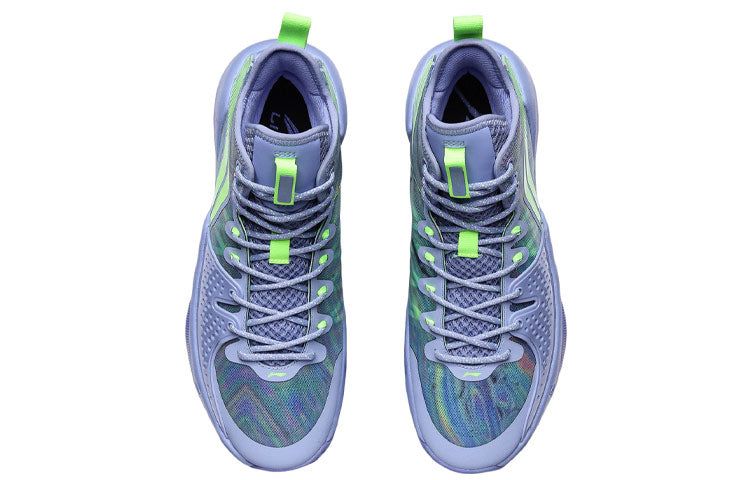 Li-Ning Combat High 'Purple Green' ABAR059-4 sold by KicksCrew product image thumbnail 5