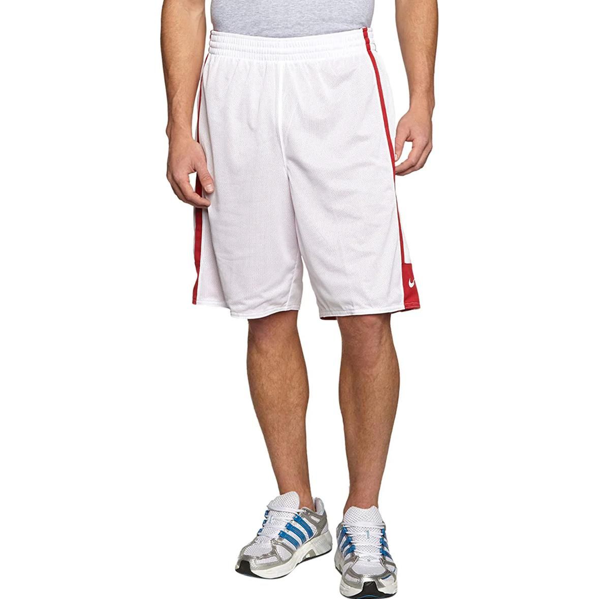 Nike Basketball League Reversible Shorts 'Red White' 512910-106 sold by KicksCrew product image thumbnail 2