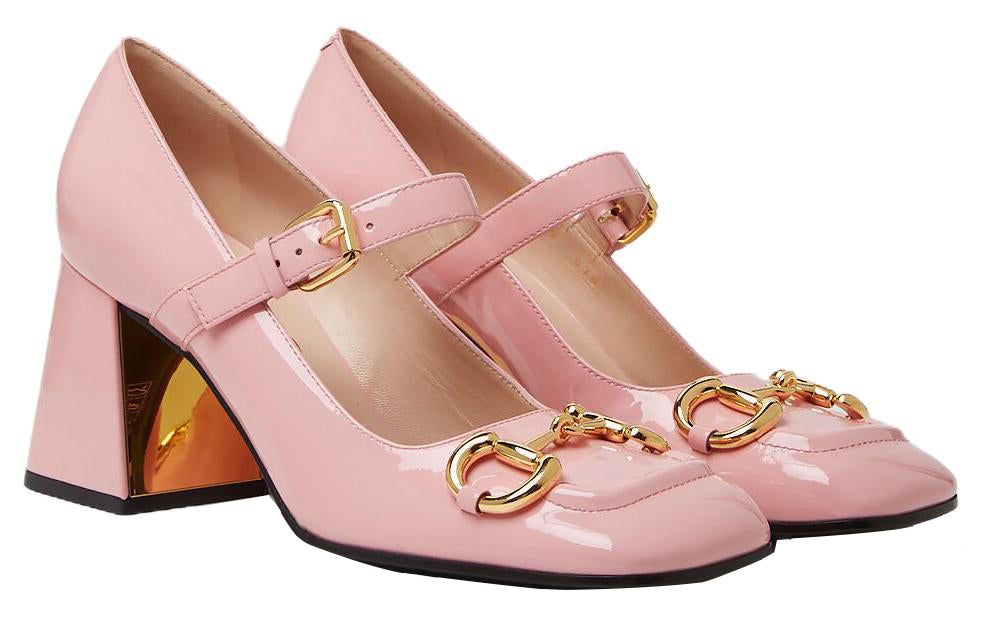 (WMNS) GUCCI Mid-heel Pump With Horsebit 'Rose' 694855-BNC00-5815 sold by KicksCrew product image thumbnail 3