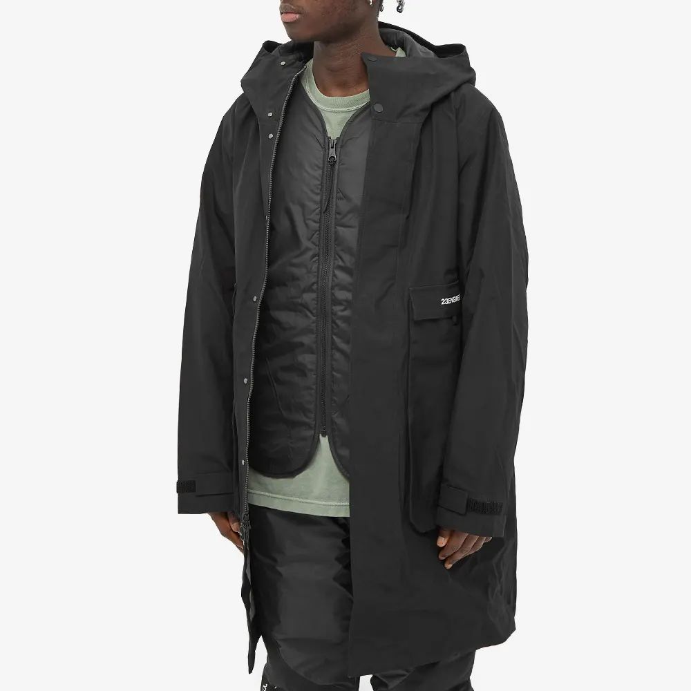 Air Jordan 23 Engineered 2-In-1 GTX Parka 'Black White' DC0062-010 sold by KicksCrew product image thumbnail 2