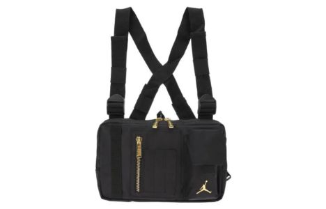 Air Jordan MA-1 Chest Rig Bag 'Black Gold' 9A0320-023 sold by KicksCrew