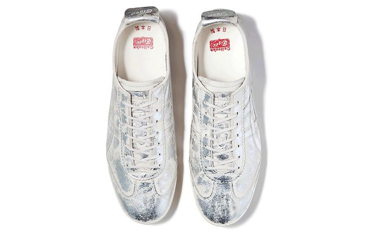 Onitsuka Tiger MEXICO 66 Deluxe Shoes 'White Pure Silver' 1181A457-200 sold by KicksCrew product image thumbnail 3