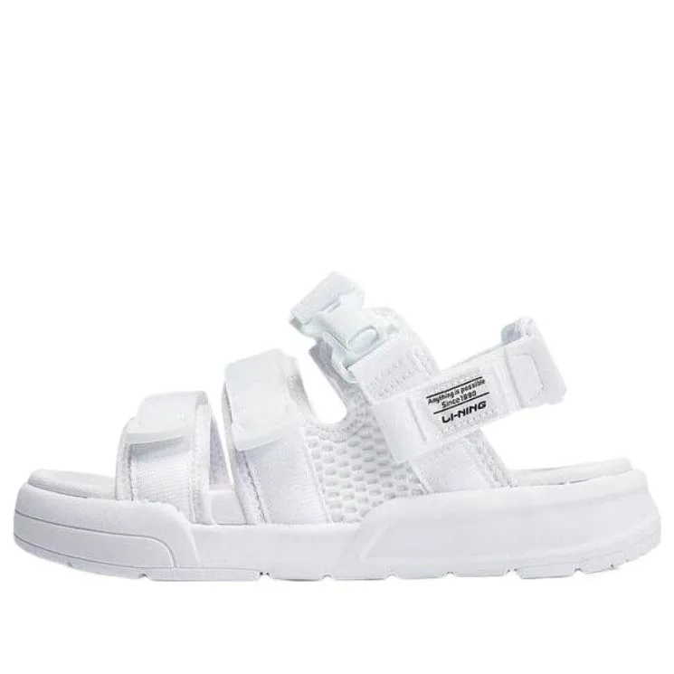 Li-Ning Coca Sandals 'White' AGUT009-3 sold by KicksCrew