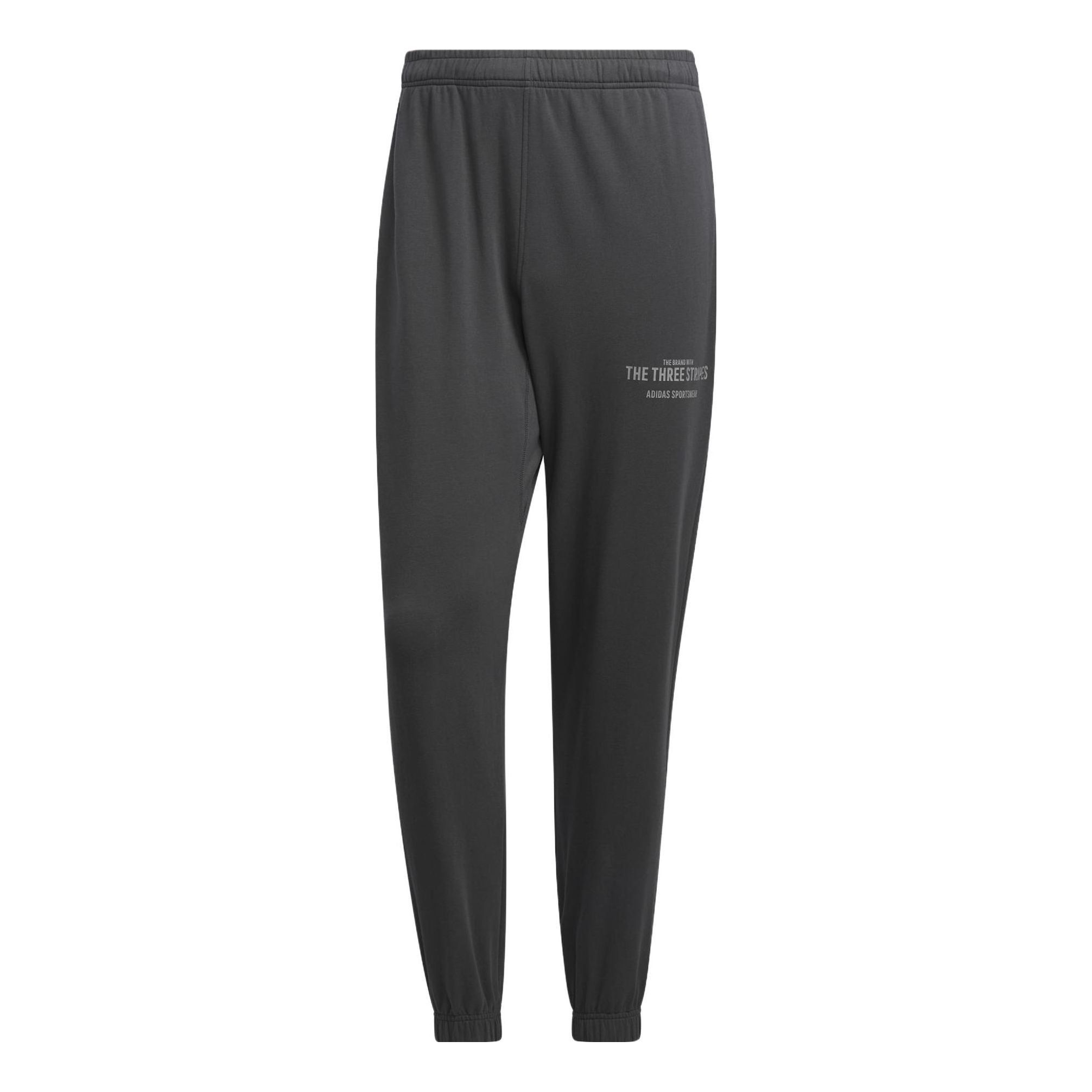 Adidas Verbiage Casual Knitted Pants 'Black' IP3926 sold by KicksCrew
