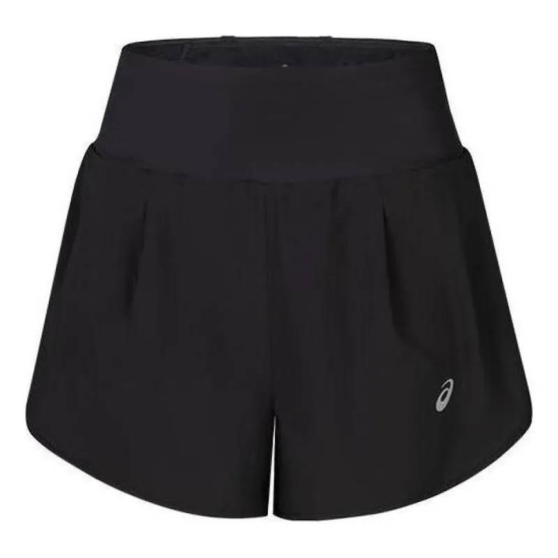 (WMNS) ASICS Road 3.5in Shorts 'Black' 2012D035-001 sold by KicksCrew