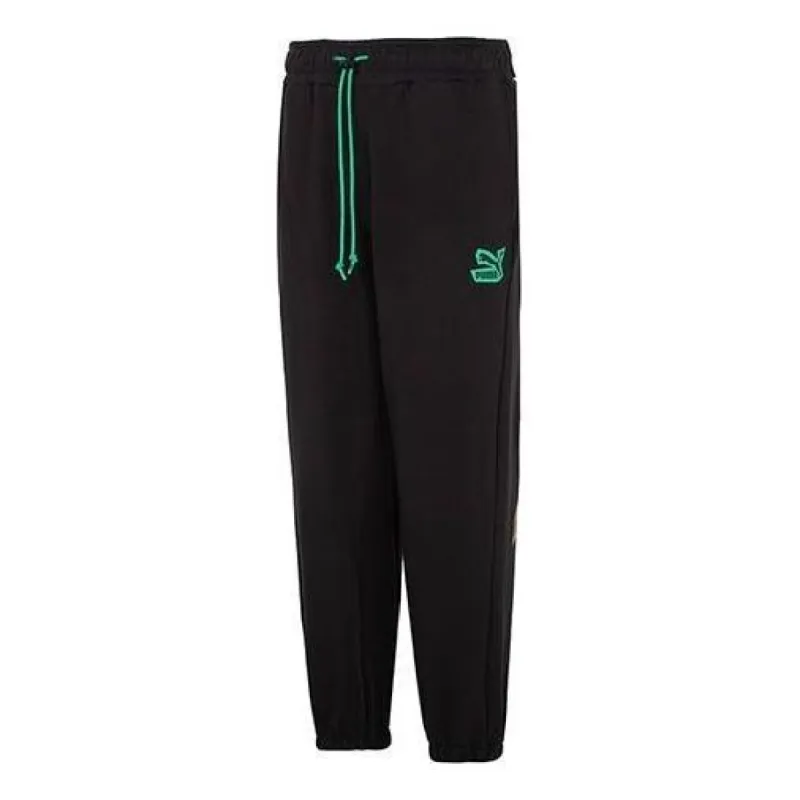 Puma Classics Street Sport Sweatpants 'Black' 539971-01 sold by KicksCrew