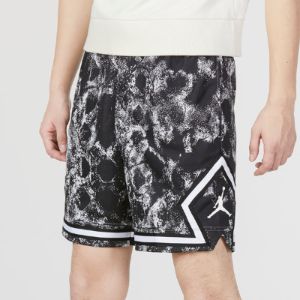 Air Jordan Diamond Basketball Shorts 'Black White' DV9780-100 sold by KicksCrew