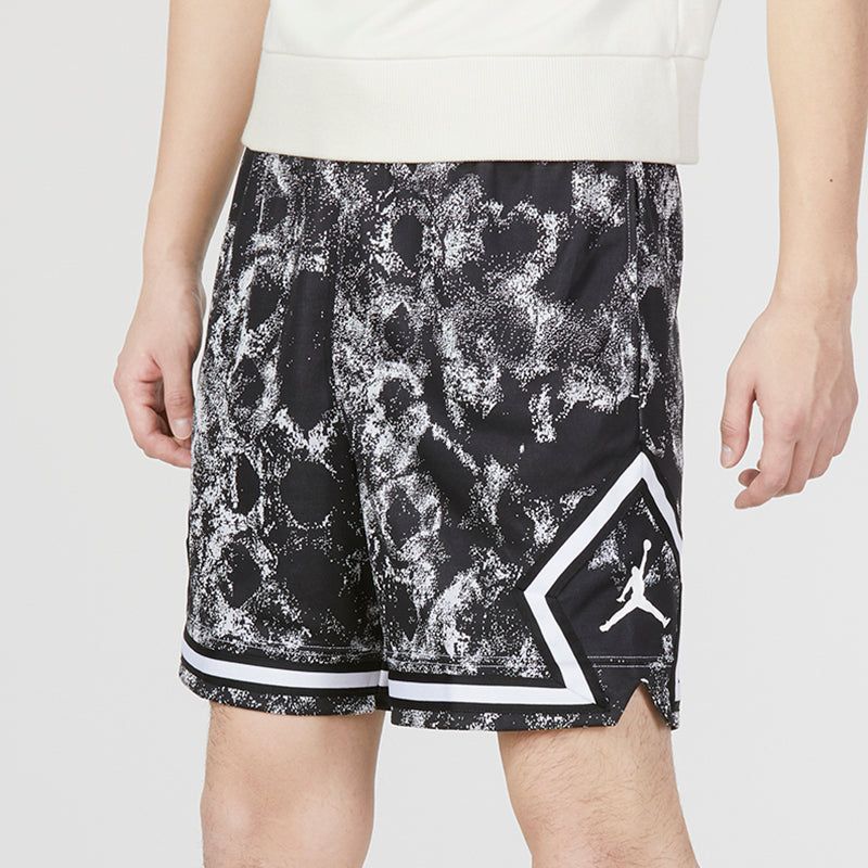 Air Jordan Diamond Basketball Shorts 'Black White' DV9780-100 sold by KicksCrew product image thumbnail 5