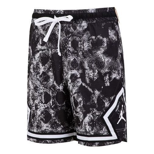 Air Jordan Diamond Basketball Shorts 'Black White' DV9780-100 sold by KicksCrew