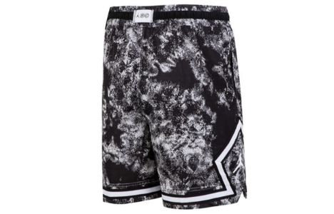 Air Jordan Diamond Basketball Shorts 'Black White' DV9780-100 sold by KicksCrew
