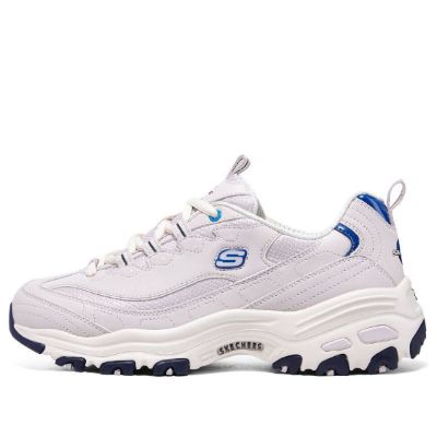 (WMNS) Skechers D'lites 1.0 Sneakers 'Purple White Blue' 896262-LAV sold by KicksCrew