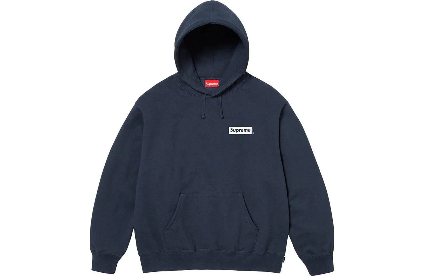 Supreme FW23 Week9 Hoodie 'Navy' SUP-FW23-156 sold by KicksCrew product image thumbnail 3