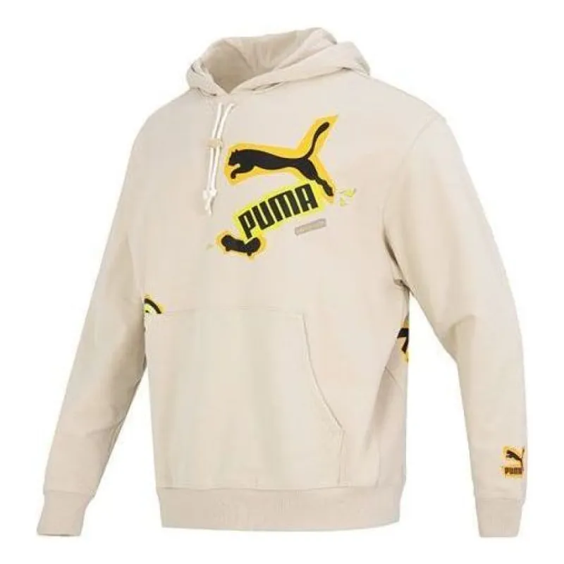 Puma Classics Street Sport Hoodie 'Beige' 539966-88 sold by KicksCrew