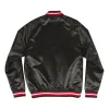 Mitchell & Ness x NBA Lightweight Satin Jacket 'Chicago Bulls' STJKMG18013-CBUBLCK sold by KicksCrew