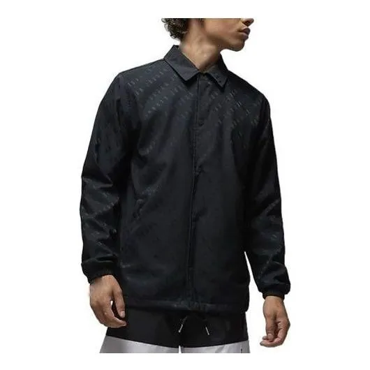 Air Jordan Essentials Coaches Jacket 'Black' DV7616-010 sold by KicksCrew