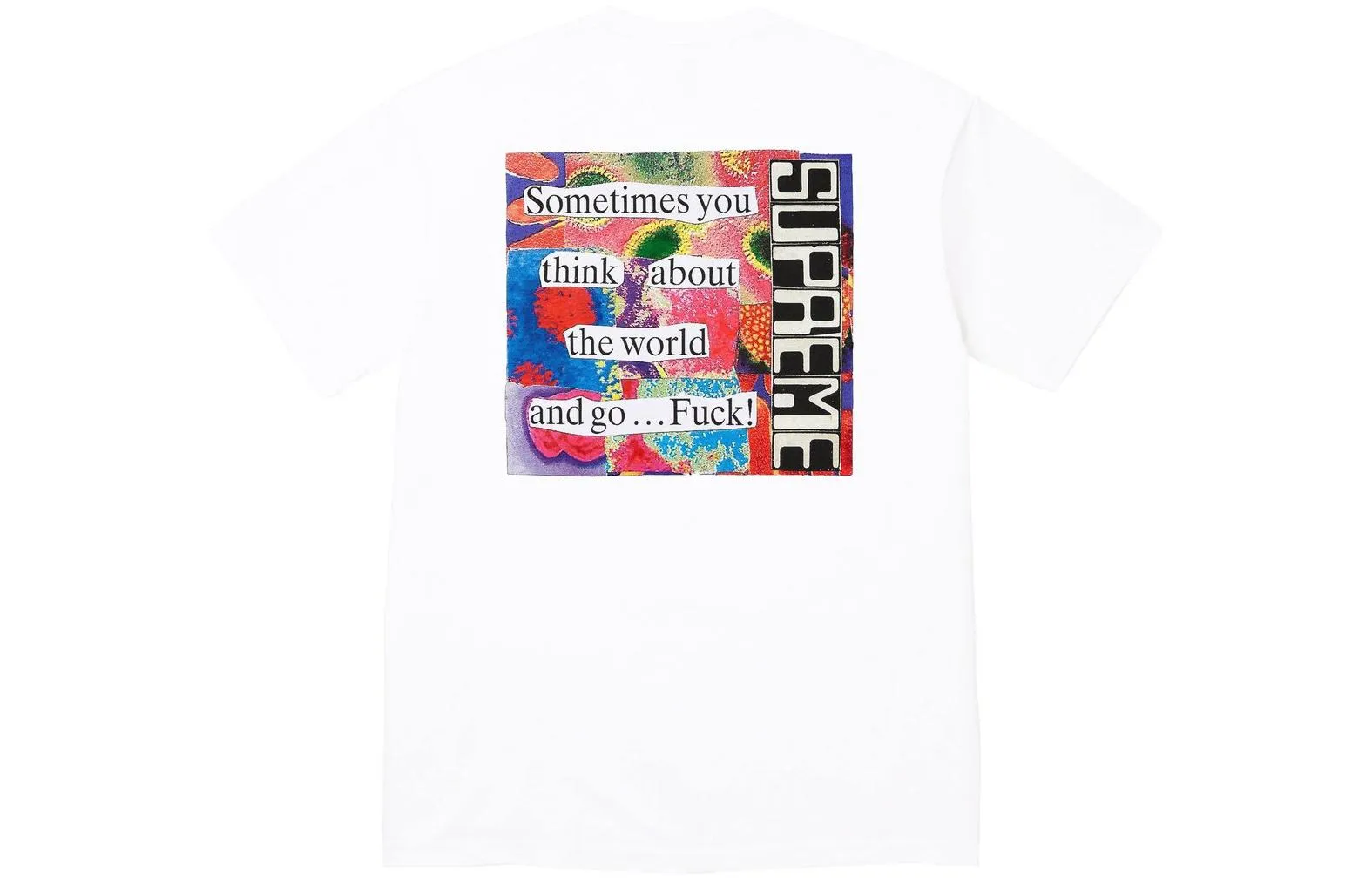 Supreme FW23 Week7 Static T-shirt 'White' SUP-FW23-120 sold by KicksCrew product image thumbnail 4